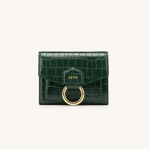 JW PEI Stella Wallet - Green Croc NWT